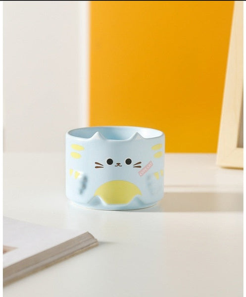 Kawaii ceramic coffee mugs