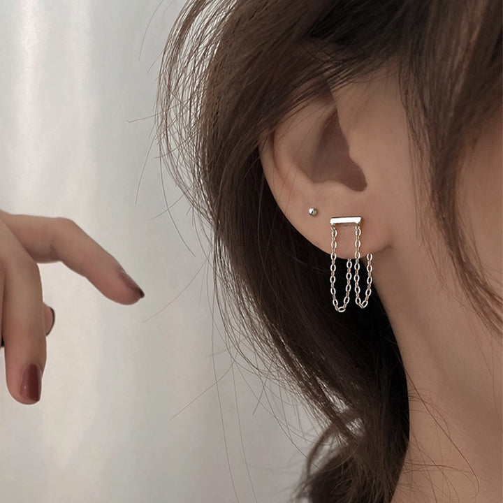 Delicate silver earrings | Dainty silver earrings - Jewelery