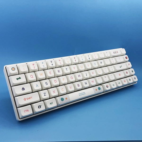 127keys PBT Keycap XDA Profile English Korean Thai | RGB Mechanical Keyboard for Cherry MX Switch