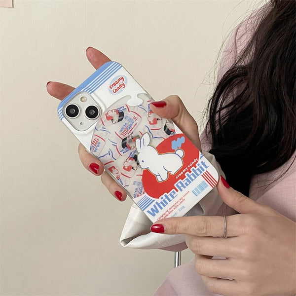 Kawaii White Rabbit iPhone Cases for IPhone 11 12 13 14 Pro Max
