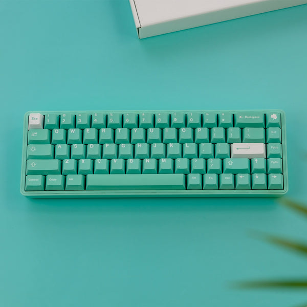 Green keycaps set