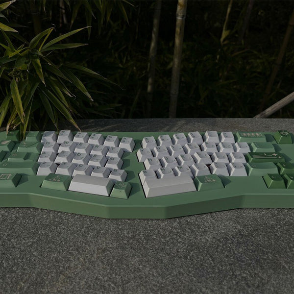 Green Arabic keycaps set