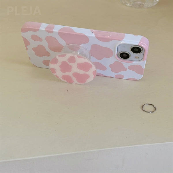 Cute Pink Leopard  Phone Case For iPhone 14