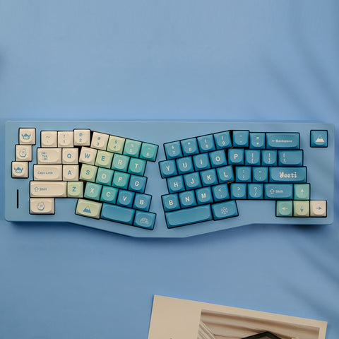 Blue keycaps set