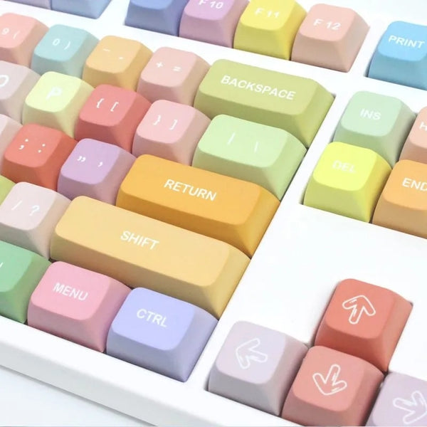 Rainbow keycaps set