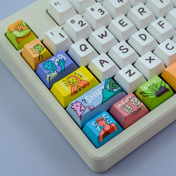 Anime keycaps set 