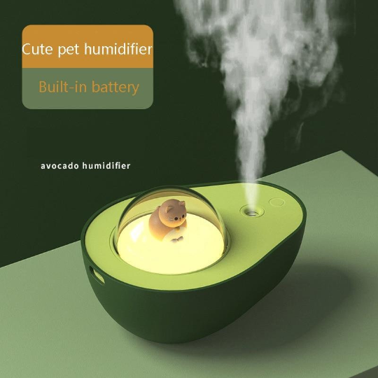 kawaii avocado shaped humidifier