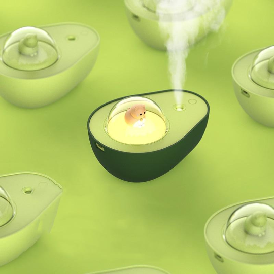 kawaii avocado shaped humidifier