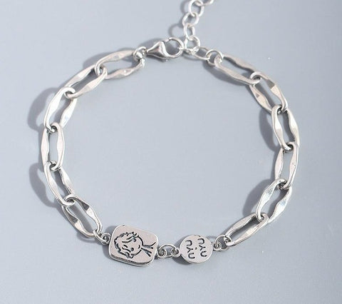 100% 925 sterling silver bracelet | silver bracelet | 925 sterling silver bracelet | 925 sterling silver