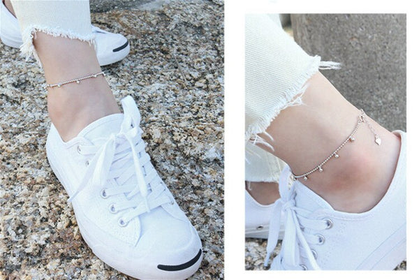 925 sterling silver anklet bracelet