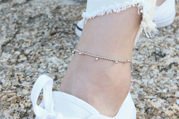 925 sterling silver anklet bracelet