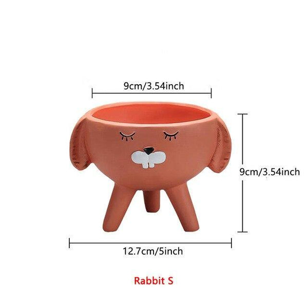 cartoon ceramic planters rabbit s