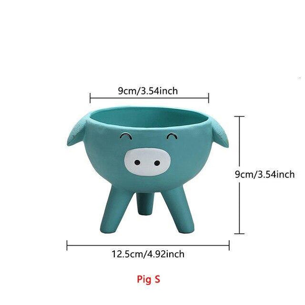 cartoon ceramic planters pig s