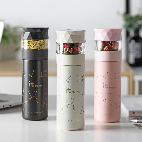 creative stainless steel thermos flask for tea