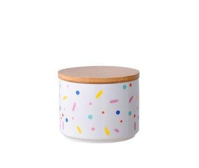 scandinavian sealed ceramic jars 1pcs-s