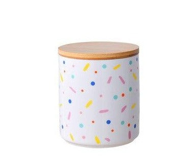 scandinavian sealed ceramic jars 1pcs-m 2
