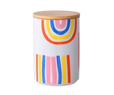 scandinavian sealed ceramic jars 1pcs-l 3