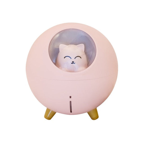 cute usb desk humidifier pink