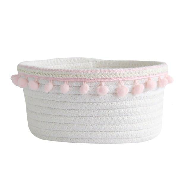 white waterproof storage basket p / united states