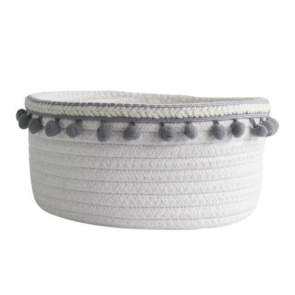 white waterproof storage basket h / united states