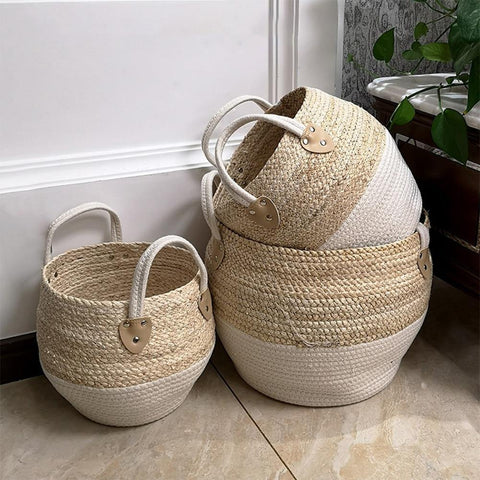 woven baskets