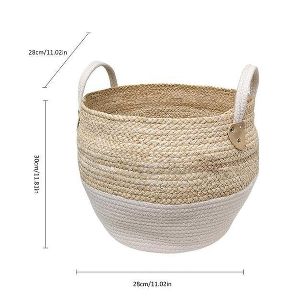 woven baskets e l