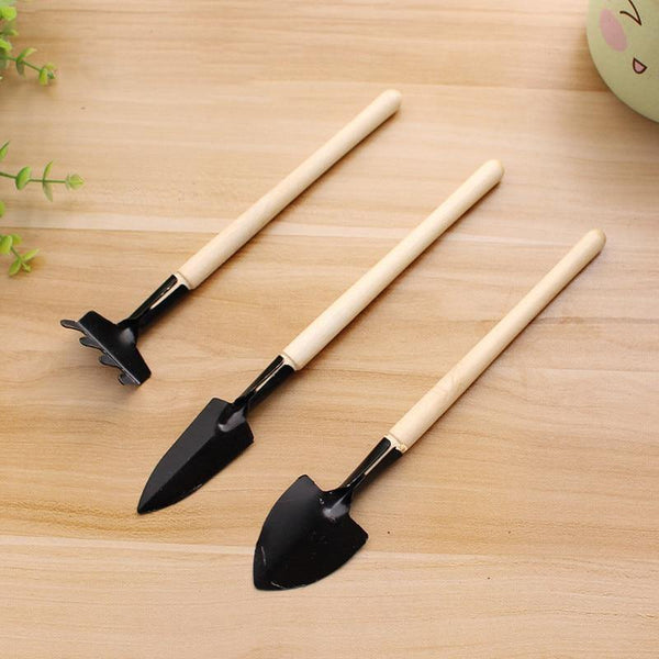 indoor gardening tools | shovel | rake | trowel