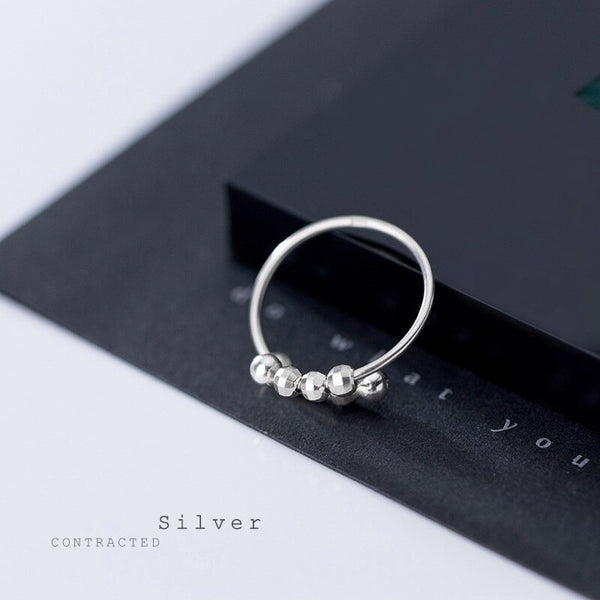 925 sterling silver anti anxiety ring