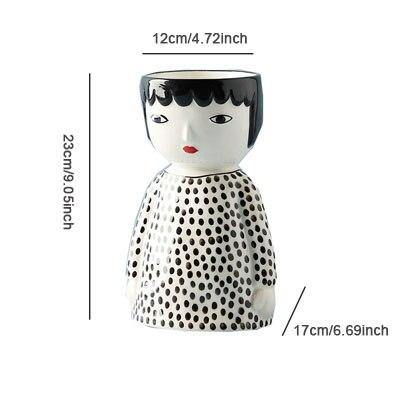 Doll vase top