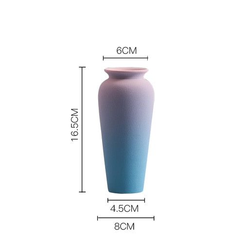 nordic light luxury ceramic vase d