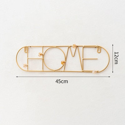 metal golden hook wall  golden-home