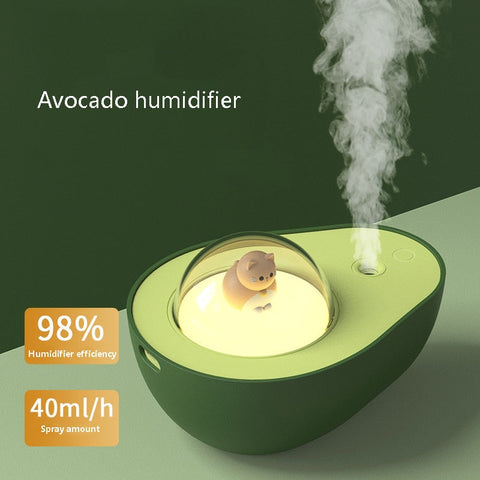 kawaii avocado shaped humidifier