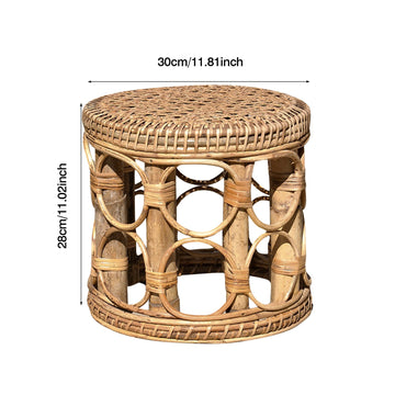 rattan plant stand china / 30x28cm