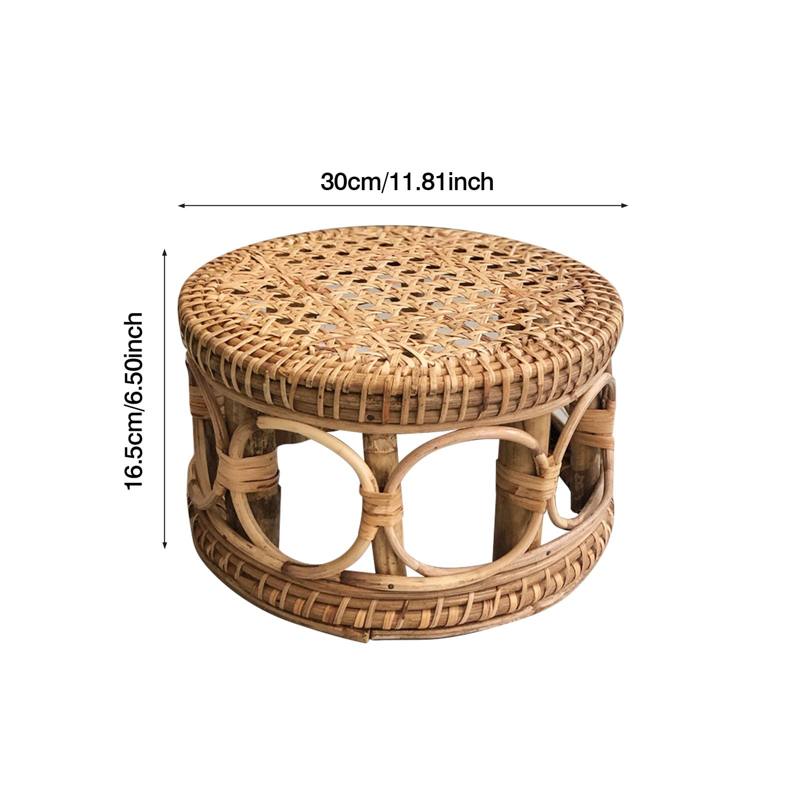 rattan plant stand china / 30x16.5cm