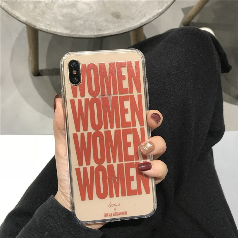 trendy feminist iphone case