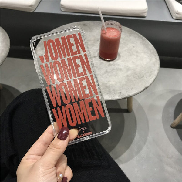 trendy feminist iphone case