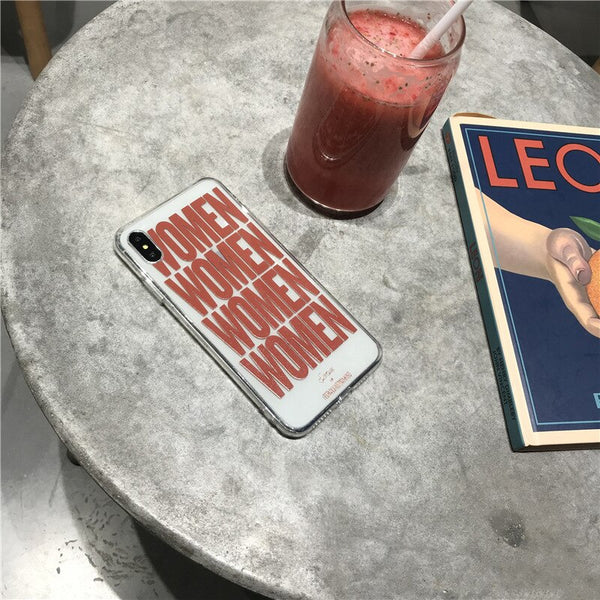 trendy feminist iphone case