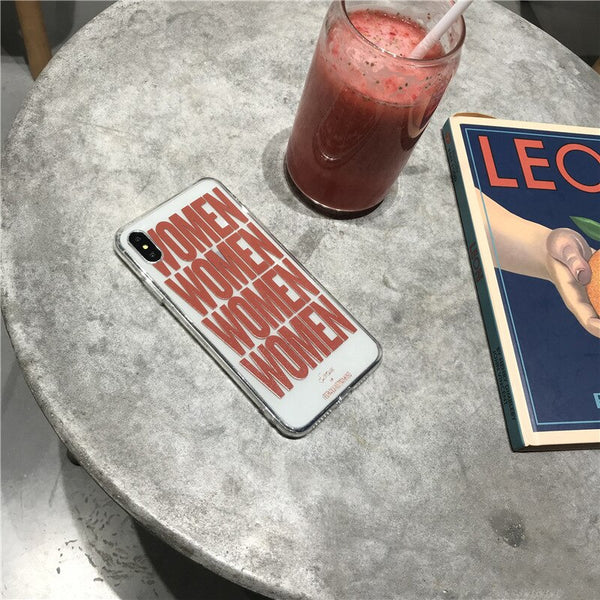 trendy feminist iphone case