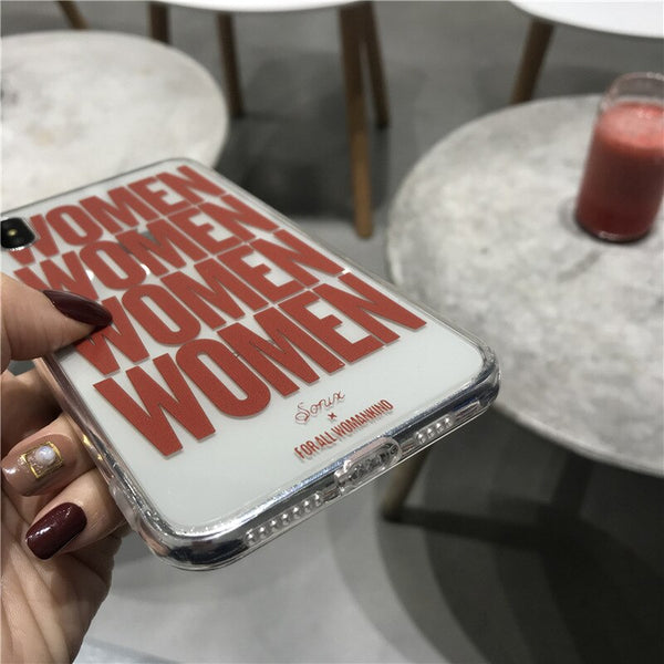 trendy feminist iphone case