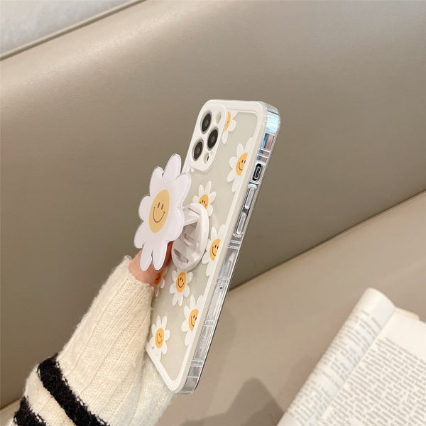 iphone case with daisy holder