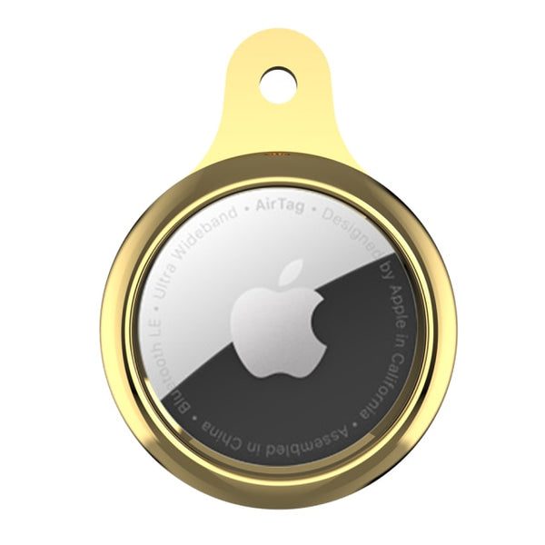 anti-scratch apple airtag cover gold