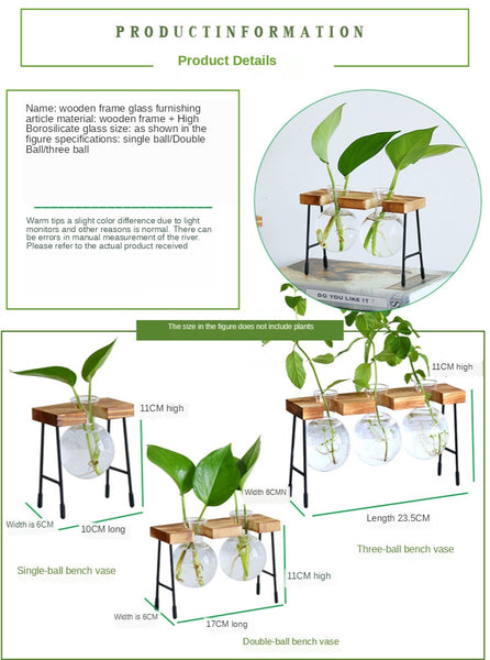 wooden propagation stations