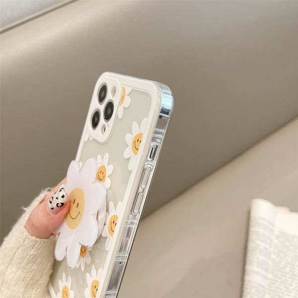iphone case with daisy holder