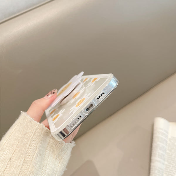 iphone case with daisy holder