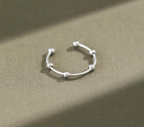 minimalist 925 sterling silver ring