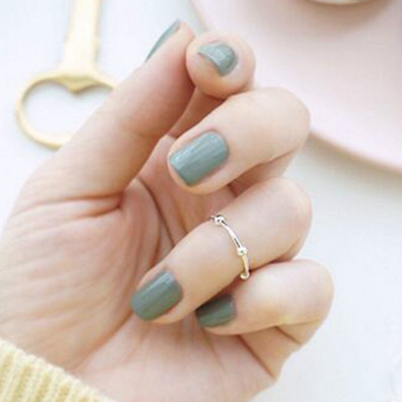 minimalist 925 sterling silver ring