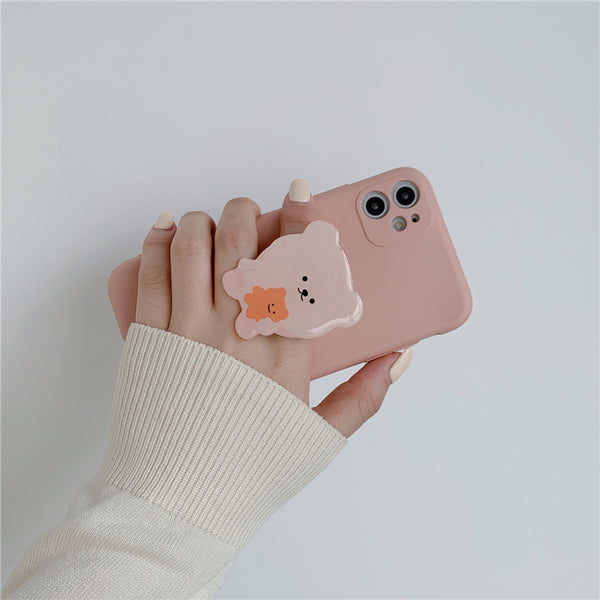 iphone case with bear stand