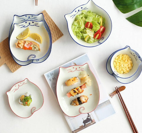 cute ceramic japanese plates