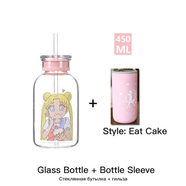 sailor moon glass bottle cake bottle sleeve4 / 450-700ml