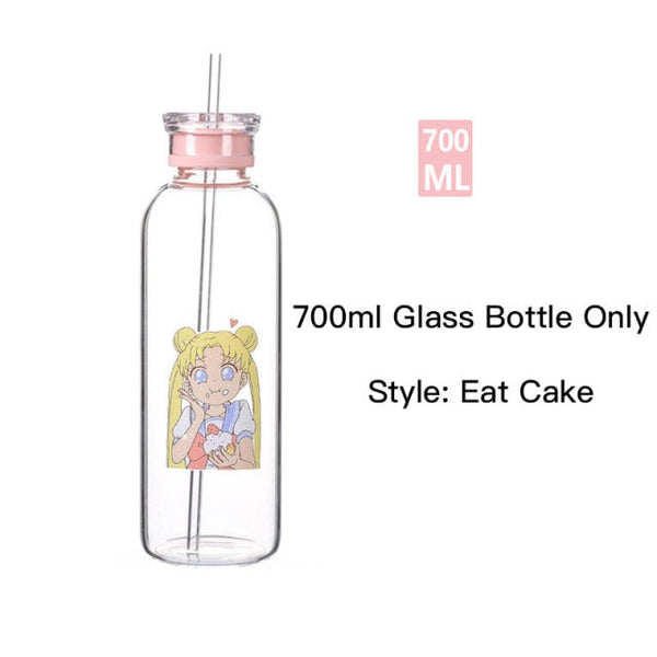 sailor moon glass bottle cake bottle only7 / 450-700ml